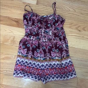 Floral romper